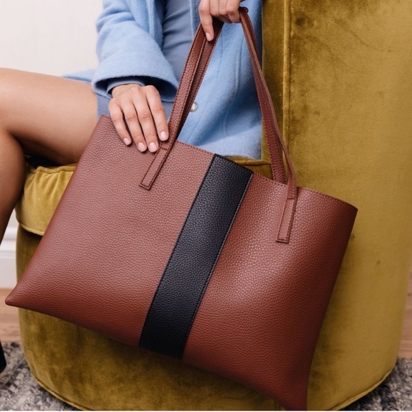 Vince Camuto Handbags - NWT Vince Camuto Red Desert Large Luck Tote Bag